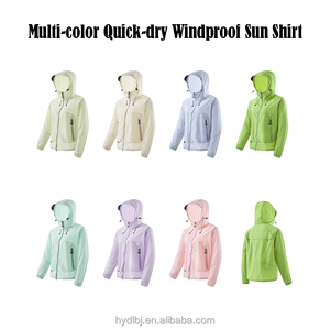 <span class=keywords><strong>Veste</strong></span> de sport d'été unisexe légère coupe-vent <span class=keywords><strong>softshell</strong></span> imperméable à séchage rapide protection UV respirante à manches longues - Product Image 4