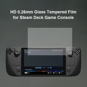 Convient pour la console de <span class=keywords><strong>jeu</strong></span> Steam Deck <span class=keywords><strong>Film</strong></span> trempé pour l'écran de la console de <span class=keywords><strong>jeu</strong></span> Steam Deck <span class=keywords><strong>Film</strong></span> en verre trempé Version HD - Product Image 4
