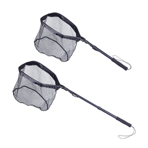Filet de pêche d'atterrissage télescopique, pliable, matériel de pêche, vente en gros, - Product Image 2
