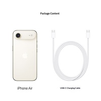 Teléfono Inteligente Apples Deca Core, Solo Air ESIM, Versión Global, Pantalla FHD+ de 6.5 Pulgadas y 120 Hz, Batería de 5000-5999 mAh, Cámara de 48 MP