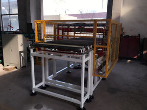 Mesin pemotong blok Batu <span class=keywords><strong>bata</strong></span> tấm gốm đồng bộ cắt bên cho tự động gạch gạch tường Máy cắt với PLC servo động cơ - Product Image 5