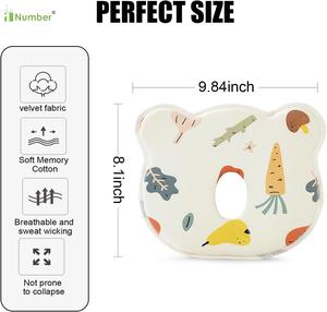 Juego <span class=keywords><strong>de</strong></span> Sábanas al por Mayor, Nuevo Diseño Mejorado, <span class=keywords><strong>Almohada</strong></span> <span class=keywords><strong>de</strong></span> Protección <span class=keywords><strong>para</strong></span> Bebé <span class=keywords><strong>de</strong></span> Algodón con Memoria, Diseño <span class=keywords><strong>de</strong></span> Donut <span class=keywords><strong>de</strong></span> Zanahoria - Product Image 2