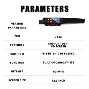 Radio para Auto Android 12 de 12.3 Pulgadas para Porsche Panamera 2011-2017, Reproductor Multimedia, Navegación GPS, DVD, Estéreo para Auto, Carplay - Product Image 5