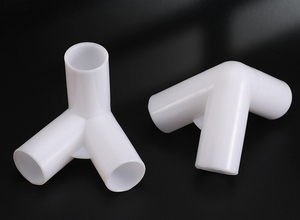 Raccords de tuyauterie en PVC 16mm 19mm 22 mm Coude Connecteur en T PP croisé droit - Product Image 4