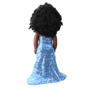 Poupées Reborn en vinyle africain noir bouclé de 18 pouces personnalisées en gros jouets de bébé en plastique de haute qualité pour les filles habiller - Product Image 6