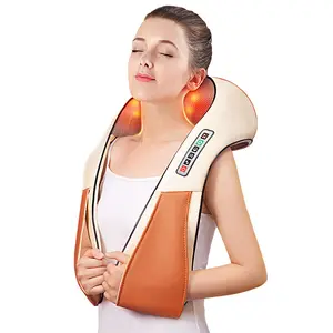 Top bán không dây điều khiển từ xa điện cổ massager Shiatsu cổ vai Massager cho cơ thể Massager