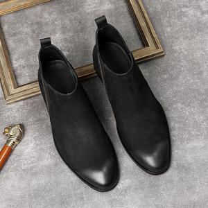 Zapatos de Vestir Negros Clásicos de Alta Calidad, Impermeables, para Otoño, Uso Casual al Aire Libre, Zapatos de Cuero con Cordones para Bodas y Fiestas - Product Image 3