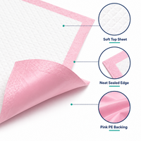 Tapis absorbants pour chien de qualité industrielle, ultra-absorbants, avec dessus non tissé et fond imperméable, pour l'entretien des sols intérieurs, en vrac
