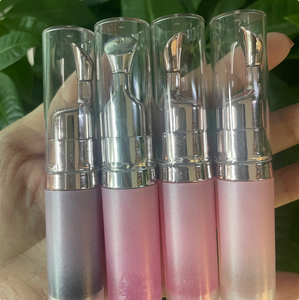 Suero Labial Rosa de Alta Calidad al por Mayor, <span class=keywords><strong>Voluminizador</strong></span> de Labios con Alto Brillo, Aceite Labial con Efecto Cristal para Labios Más Voluminosos - Product Image 4