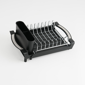 <span class=keywords><strong>Escurridor</strong></span> de Platos <span class=keywords><strong>Extensible</strong></span> Antideslizante con Soporte para Utensilios Desmontable para Platos y Tazones de Cocina - Product Image 2