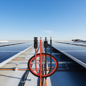 Cable de extensión para panel solar de 20 pies y 10AWG con conectores macho y hembra, juego de 2 para uso en exteriores e interiores - Product Image 2