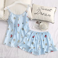 Conjunto de pijama de diseño coreano para jóvenes