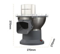 110 V 60 HZ/220 V 50 HZ Multifunctionele verstelbare dikte groente-uien snijmachine, snijder, schaafmachine, fruitsnijder