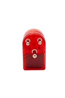 Prise de protection contre les surtensions 16A 220V Afrique du Sud 50/60Hz, protection contre les surcharges, adaptateur secteur réinitialisable pour appareils domestiques et de bureau