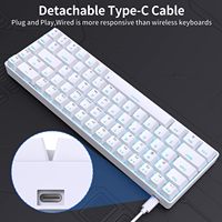 Eyboard para hacer ejercicio, eyboard mecánico, 68