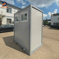 Salle de bain mobile modulaire préfabriquée Toilettes mobiles avec douche Toilettes mobiles portables extérieures