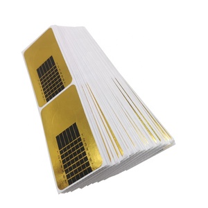 100pc Good Quality <strong>Acrylic</strong> <strong>Nail</strong> Extension <strong>Stickers</strong> Dual <strong>Forms</strong> Strong Glue square Gold Paper Professional <strong>Nails</strong> <strong>Form</strong> - Product Image 4