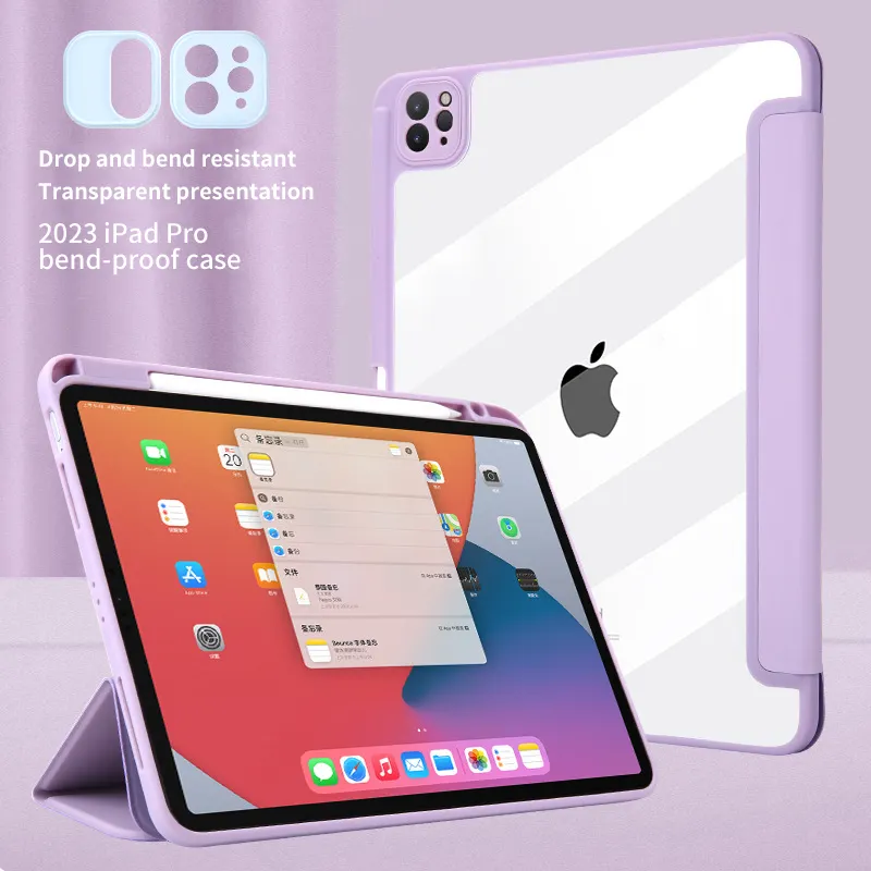 for iPad magnetic protective case with pen holder foriPad Pro 12.9 1110.9 inchinch for iPad protective case suitable