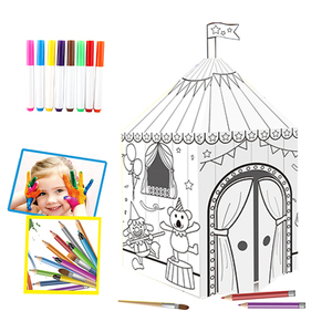 Juguetes Educativos para niños, juguetes educativos <span class=keywords><strong>de</strong></span> cartón, juego <span class=keywords><strong>de</strong></span> juguetes <span class=keywords><strong>de</strong></span> dibujo para colorear con garabatos DIY - Product Image 5