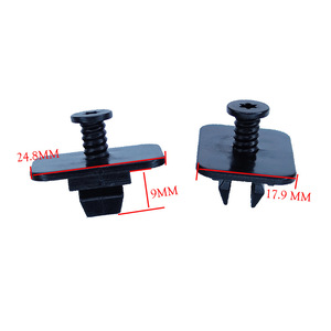 Clip de carrosserie automobile, <span class=keywords><strong>garde</strong></span>-boue arrière, déflecteur, lèvre arrière, diffuseur arrière, boucle de verrouillage à vis pour Volkswagen - Product Image 4