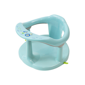 Petit tabouret de bain pour bébé Little Maruko 32x32x21cm, siège antidérapant et anti-basculement avec ventouse pour baignoire bébé - Product Image 4