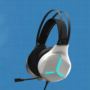 Honcam אודיו דופק 3d משחקי PS5 אביזרי אוזניות אוזניות עבור Xbox Sony קונסולת פלייסטיישן 5 תואם Wired מחשב