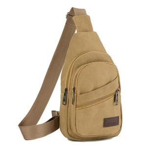 Men's Canvas Chest <b>Bag</b> Large Capacity Single Shoulder Crossbody <b>Bag</b> For Leisure Travel Breathable Comfortable - Product Image 3