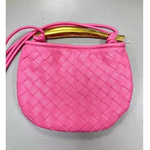 Pochette a Mano <span class=keywords><strong>da</strong></span> <span class=keywords><strong>Donna</strong></span> Intrecciata Fashion <span class=keywords><strong>da</strong></span> 20 cm, Mini <span class=keywords><strong>Borsa</strong></span> Sardine con Tracolla Singola, <span class=keywords><strong>Borsa</strong></span> <span class=keywords><strong>da</strong></span> <span class=keywords><strong>Sera</strong></span> per Feste <span class=keywords><strong>da</strong></span> Guangzhou - Product Image 3