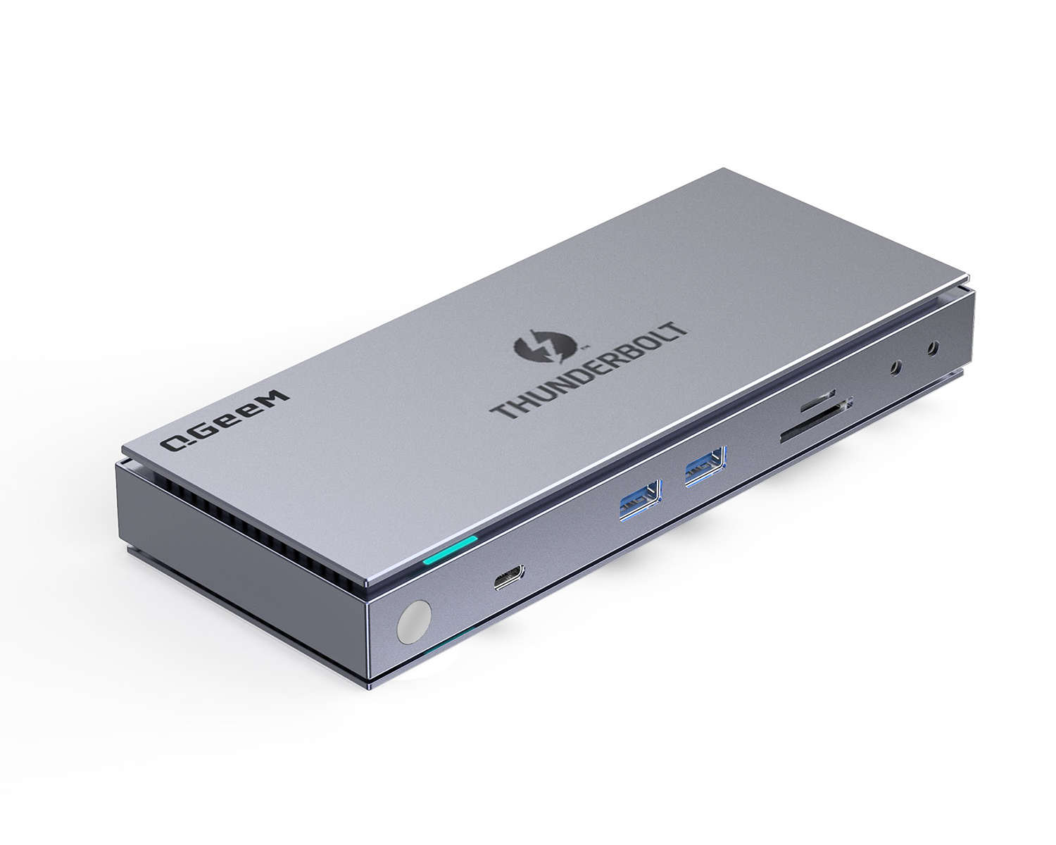 Estación de acoplamiento Thunderbolt 4 para ordenador portátil, multipuerto 15 en 1, con fecha de 40G, HDTV 4K @ 60Hz, certificado por Intel, PD60W