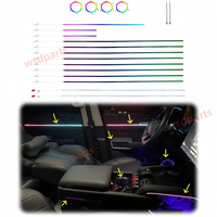 Lumière d'ambiance LED dynamique, lampe d'atmosphère, pièces de décoration intérieure pour BYD Fangchengbao Leopard 5 2023-2025