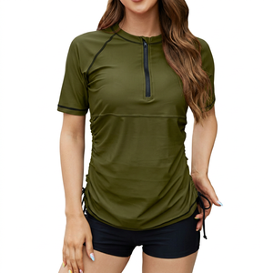 Rashguard de compression à manches longues pour femme, en polyester respirant, idéal pour le BJJ et le Jiu Jitsu – Fabrication sur mesure - Product Image 1
