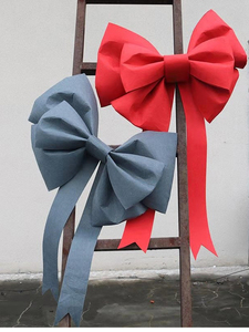 Grande arco Di Natale per albero di natale corona decorazione di Grandi Archi di <span class=keywords><strong>porta</strong></span> esterna appeso 60*75cm - Product Image 3