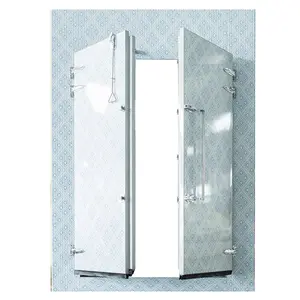 walk in freezer door commercial sliding freezer room doors meat cold room price China insulation hinged door