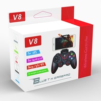 Controlador de Juegos para Teléfono Móvil JSgaming, Modo Dual Inalámbrico, Compatible con IOS y Android, Controlador de Juegos Multifunción