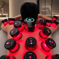 Kit de massage intelligent par ventouses Deep Light, 5 niveaux de succion, ensemble de masseurs électriques pour la récupération des athlètes