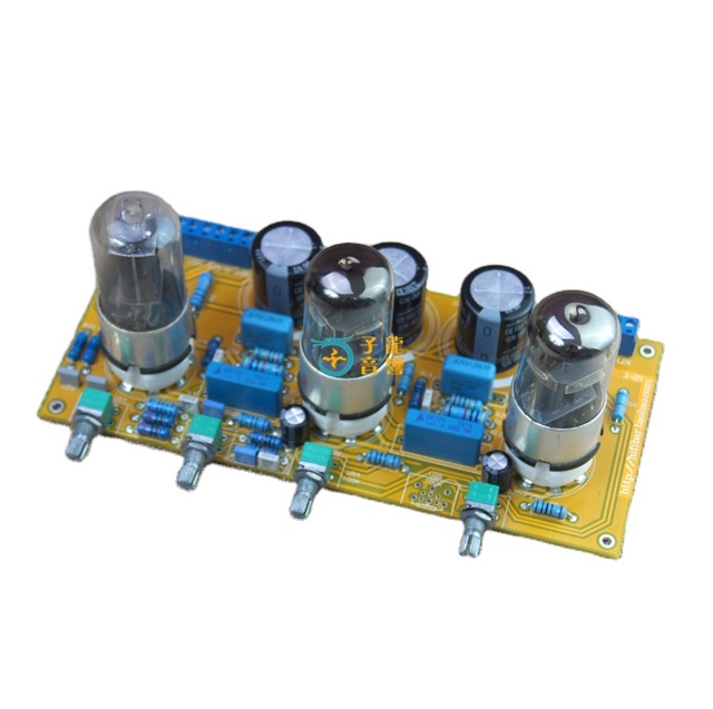 PACKBOXPRICE 6Z5 Tube Rectification 6N8P Tube Amp Preamp Vacuum Tube PreAmplifier Board With Tone
