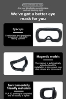 Ensemble d'interface faciale en éponge VR, tapis de protection, couvre-œil, remplacement pour Oculus Quest 2 et Valve Index, accessoires de jeu