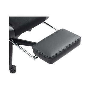 Chaise de jeu de course exécutive ergonomique la plus vendue avec revêtement en cuir synthétique et cadre en acier inoxydable, inclinable avec repose-pieds - Product Image 5