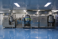 Machine à crème cosmétique émulsifiant homogénéisant sous vide savon liquide détergent faisant la machine mélangeur