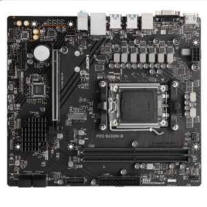 MSI PRO B650M-B DDR5 AM5 <strong>Socket</strong> <strong>Motherboard</strong> Supports <strong>AMD</strong> RYZEN 7000SERIES - Product Image 2