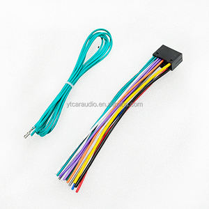 1Pc <span class=keywords><strong>Autoradio</strong></span> stéréo 18Pin Plug Harness pour <span class=keywords><strong>Kenwood</strong></span> <span class=keywords><strong>CD</strong></span> DVD Radio Cable Audio Play Auto Adapter Wiring Harness Connector - Product Image 4