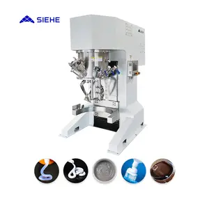 SIEHE Mid-batch Adhesive Viscous Vacuum Planetary Mixer Solder Paste Dual Double Planetary Mixer with Scraper