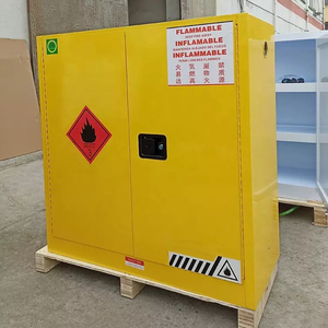 Güvenlik Metal laboratuar ekipmanları okul ve alışveriş merkezi depolama yanıcı maddeler için yanıcı depolama yangına dayanıklı kimyasal davul dolabı - Product Image 6