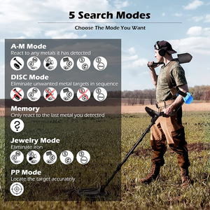 מכונת גלאי מתכת TX-910 סורק זהב עמוק גלאי אדמה עמוק גלאי מתכות מחיר טוב - Product Image 6