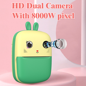2.4 Inch Màn Hình 1080P Kỹ Thuật Số Máy Ảnh CMOS Hình Ảnh Cảm Biến Ảnh Tự Sướng FHD Video Nhiệt Không In Không In Di Động Cho Trẻ Em 1-Năm - Product Image 6