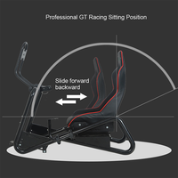 Support de volant de course et siège pliant personnalisé pour manette de jeu, idéal pour les parcs d'attractions