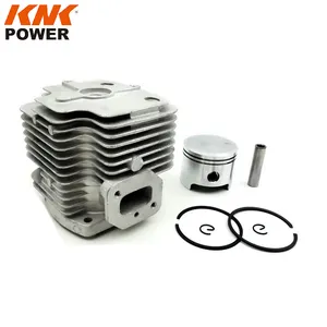 Gasoline drill Cylinder piston kit group 48mm fit Chinese 1E48F 48F 63CC 2 stroke engine motor earth auger power drills parts