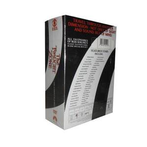 Venta al por Mayor de Fábrica: The Twilight Zone, Serie Completa en Caja, 25 Discos, Películas en DVD, Series de TV, Dibujos Animados, Región <span class=keywords><strong>1</strong></span>, Envío Gratis - Product Image 1