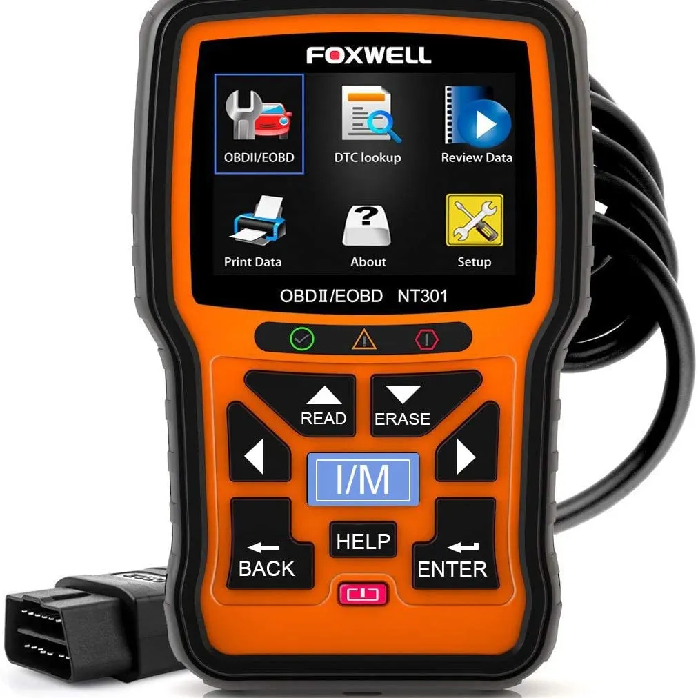 FOXWELL NT301 OBD2 Auto Diagnostic Instrument de Diagnostic OBDII Auto Scanner OBD 2 Code Lecteur