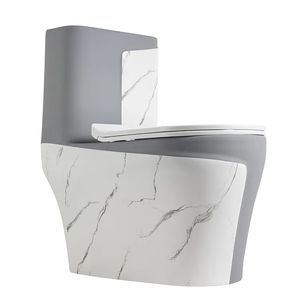 Phong cách Châu Âu gốm một mảnh nhà vệ sinh với dual-tuôn ra thiết kế hiện đại và S-trap thoát nước Nhà Máy Giá cho phòng tắm sử dụng - Product Image 2